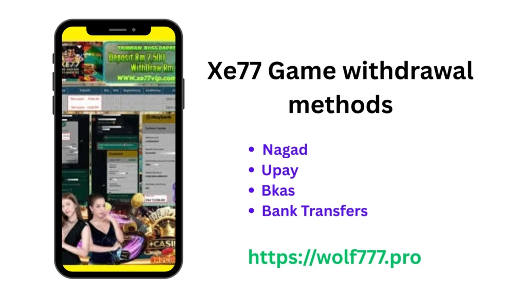Xe77 Game withdrawal