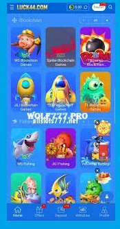 Lucky 44 Game interface screenshot