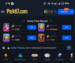 Pak67 Game interface screenshot