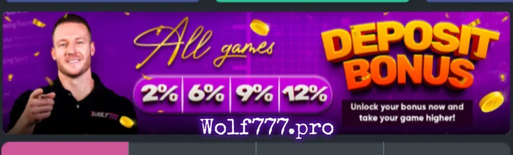 Wolf777 rewards